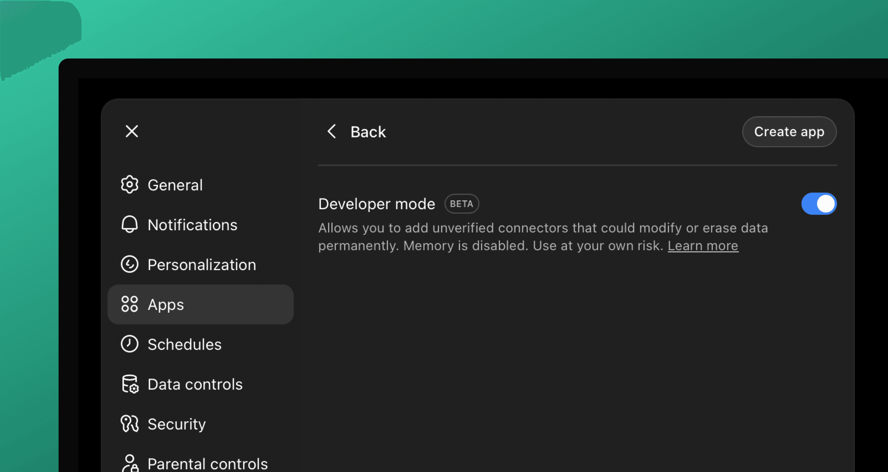 ChatGPT developer mode