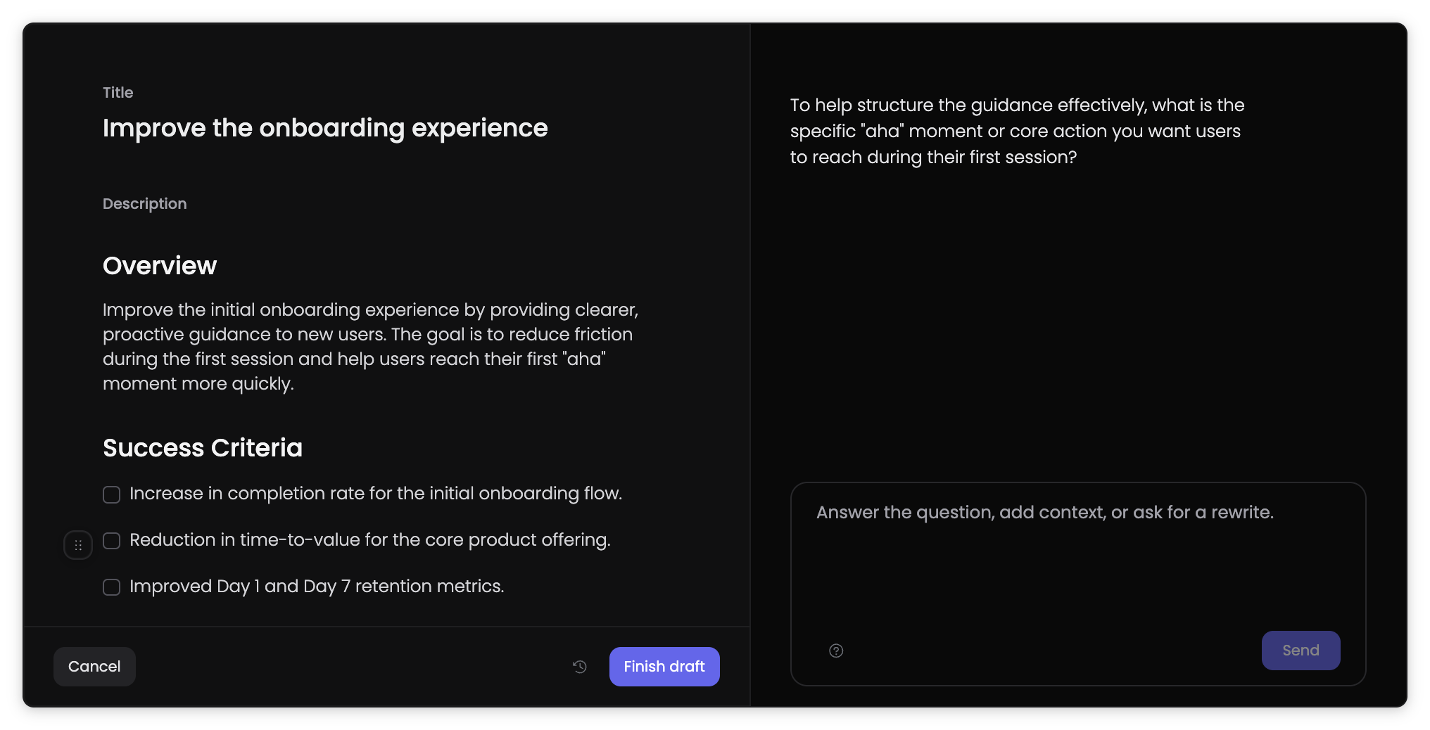 One Horizon task opened in Codex with full delivery context